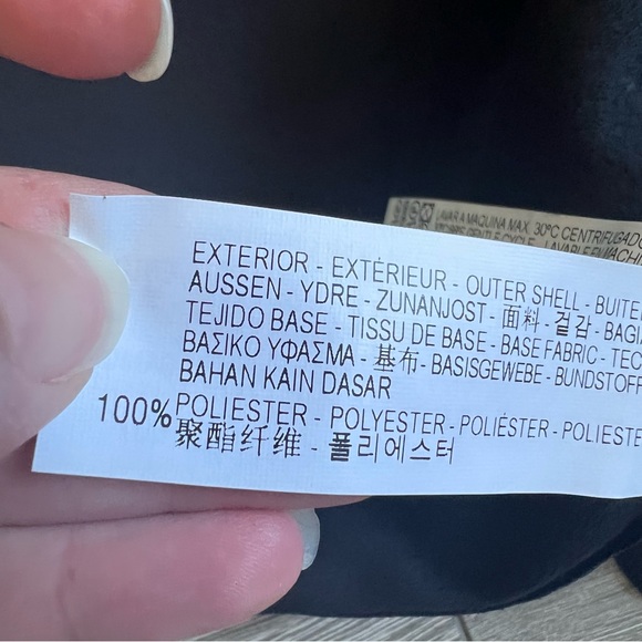 ZARA BASIC black faux leather shift dress with studs at the neckline Style 862 - Picture 15 of 16